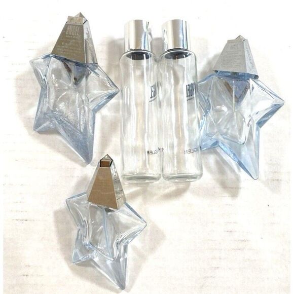 Thierry Mugler 5 ANGEL perfume bottles (empty) 4@refillable Lot - Picture 2 of 7